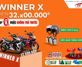 WinnerX V4 ưu đãi lên đến 14.000.000Đ chỉ từ 32.x00.000Đ 