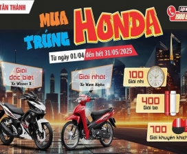 CHÀO MỪNG ĐẠI LỄ 30/04 - 01/05  Mua Honda - Trúng Honda 