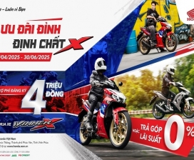 BÙNG NỔ ƯU ĐÃI – SỞ HỮU HONDA WINNER X CHỈ TỪ 32.700.000Đ