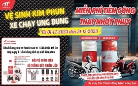VỆ SINH KIM PHUN - XE CHẠY UNG DUNG